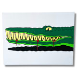 GATOR CANVAS PAINTING