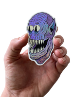 PURPLE MONSTER STICKER