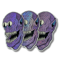 PURPLE MONSTER STICKER