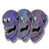 PURPLE MONSTER STICKER