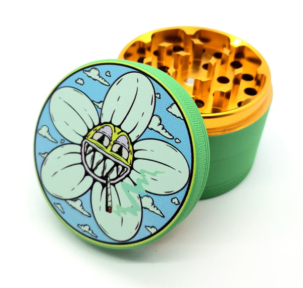 Flower power grinder